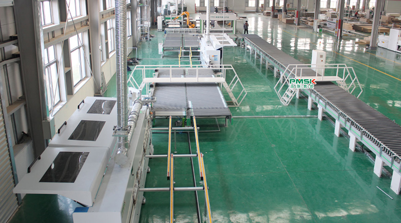 章丘家具廠使用品脈定制家具“4.0”智能生產線,投產運行